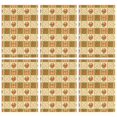 thumbnail image 1 of 2 Pcs Pioneer Flower Floral Print Pattern Kitchen Towels, Funny Microfiber Dish Towel Set, 18" X 26" Tea Towels, 1 of 6