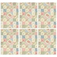 thumbnail image 1 of 2 Pcs Pioneer Flower Floral Print Pattern Kitchen Towels, Funny Microfiber Dish Towel Set, 18" X 26" Tea Towels, 1 of 6