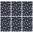 thumbnail image 1 of 2 Pcs Pioneer Flower Floral Print Pattern Kitchen Towels, Funny Microfiber Dish Towel Set, 18" X 26" Tea Towels, 1 of 6
