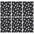 thumbnail image 1 of 2 Pcs Pioneer Flower Floral Print Pattern Kitchen Towels, Funny Microfiber Dish Towel Set, 18" X 26" Tea Towels, 1 of 6