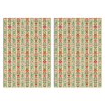 thumbnail image 1 of 2 Pcs Pioneer Flower Floral Print Pattern Kitchen Towels, Funny Microfiber Dish Towel Set, 18" X 26" Tea Towels, 1 of 6