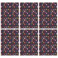thumbnail image 1 of 2 Pcs Pioneer Flower Floral Print Pattern Kitchen Towels, Funny Microfiber Dish Towel Set, 18" X 26" Tea Towels, 1 of 6