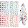 thumbnail image 1 of 2 Pcs Pioneer Flower Floral Print Pattern Kitchen Towels, Funny Microfiber Dish Towel Set, 18" X 26" Tea Towels, 1 of 6