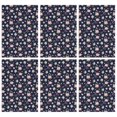 thumbnail image 1 of 2 Pcs Pioneer Flower Floral Print Pattern Kitchen Towels, Funny Microfiber Dish Towel Set, 18" X 26" Tea Towels, 1 of 6