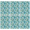 thumbnail image 1 of 2 Pcs Pioneer Flower Floral Print Pattern Kitchen Towels, Funny Microfiber Dish Towel Set, 18" X 26" Tea Towels, 1 of 6