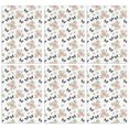 thumbnail image 1 of 2 Pcs Pioneer Flower Floral Print Pattern Kitchen Towels, Funny Microfiber Dish Towel Set, 18" X 26" Tea Towels, 1 of 6