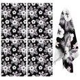 thumbnail image 1 of 2 Pcs Pioneer Flower Floral Print Pattern Kitchen Towels, Funny Microfiber Dish Towel Set, 18" X 26" Tea Towels, 1 of 6