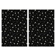 thumbnail image 1 of 2 Pcs Pioneer Flower Floral Print Pattern Kitchen Towels, Funny Microfiber Dish Towel Set, 18" X 26" Tea Towels, 1 of 6