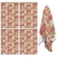 thumbnail image 1 of 2 Pcs Pioneer Flower Floral Print Pattern Kitchen Towels, Funny Microfiber Dish Towel Set, 18" X 26" Tea Towels, 1 of 6