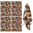 thumbnail image 1 of 2 Pcs Pioneer Flower Floral Print Pattern Kitchen Towels, Funny Microfiber Dish Towel Set, 18" X 26" Tea Towels, 1 of 6