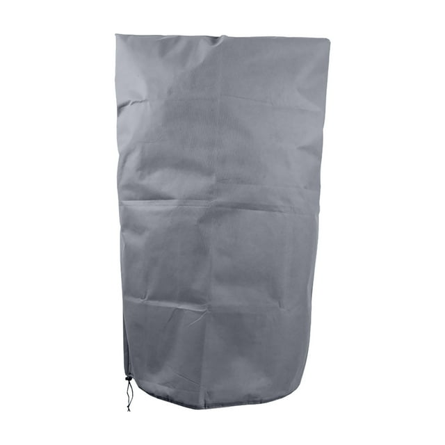 2 Pcs Plant Covers Freeze Protection- 31.5 × 39.4 Inch Horizontal Shrub Tree Plant Protection Wraps Covers Bags Frost Blanket with Drawstring for Winter Outdoor Garden Plants