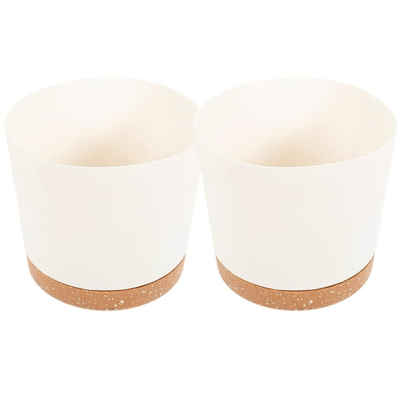 2 Pcs Plant Pot Pots for Planter Interior Decorative Flowerpot Medium