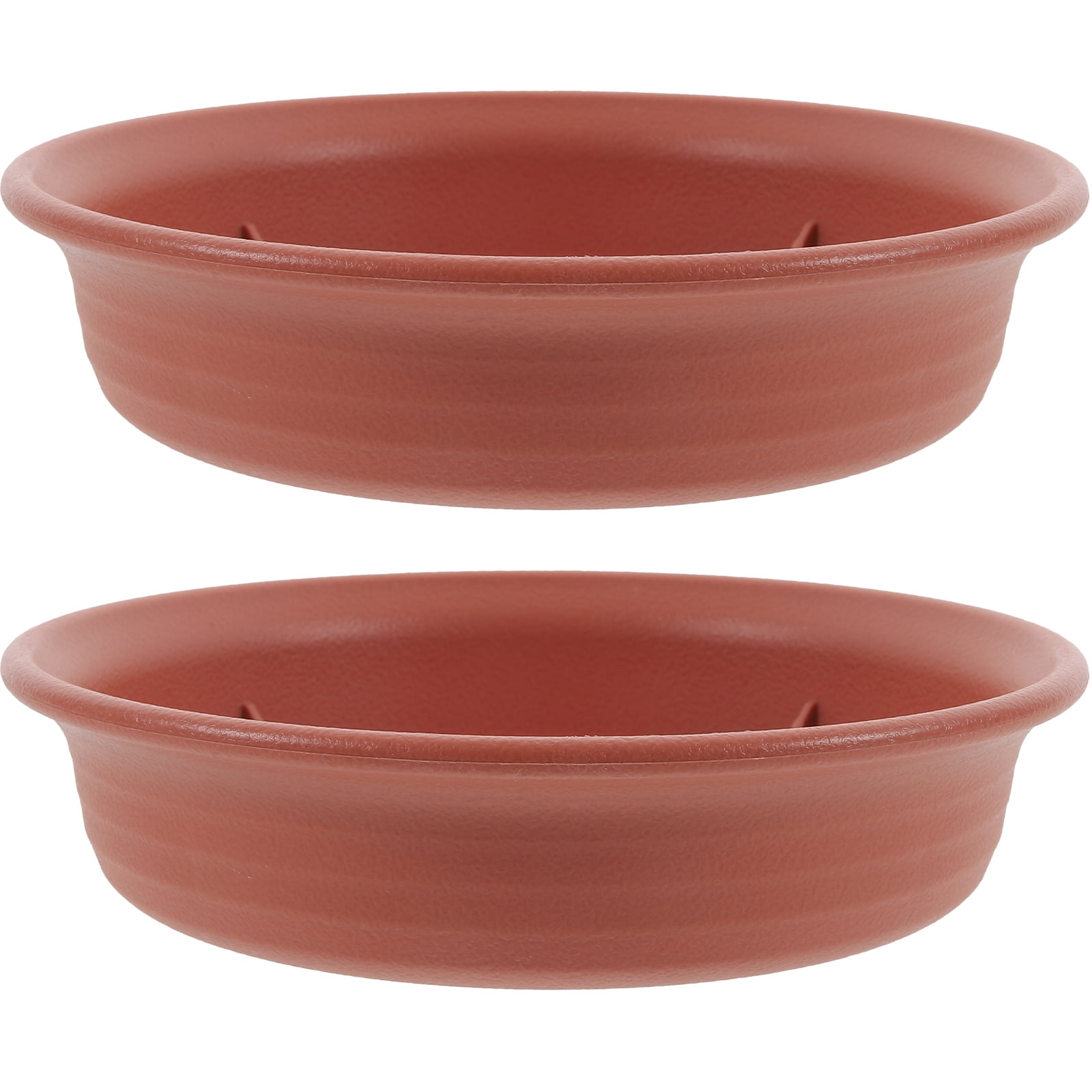 Plastic Plant Saucer 7.1 Inch Plant Saucers For Indoors Plant Water Catcher Tray Flower Pot Saucers Heavy Duty Plant Trays Thick Round Plant Drainage Tra