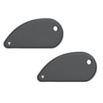 thumbnail image 1 of 2 Pcs Blade Safety Cutter, Mini Box Cutter with Keychain Hole Package Opener Coupon Cutter for Pocket Bag Envelope Mail Letter Paper DIY Projects, 2.4x0.11x1.25 Inch, Black, 1 of 9