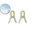 thumbnail image 1 of 2 Pcs Plastic Clothespins, Windproof Clips, Large Multipurpose Grip Fasteners for Kitchen Use, 1 of 5