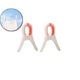 thumbnail image 1 of 2 Pcs Plastic Clothespins, Windproof Clips, Large Multipurpose Grip Fasteners for Kitchen Use, 1 of 5