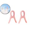 thumbnail image 1 of 2 Pcs Plastic Clothespins, Windproof Clips, Large Multipurpose Grip Fasteners for Kitchen Use, 1 of 5