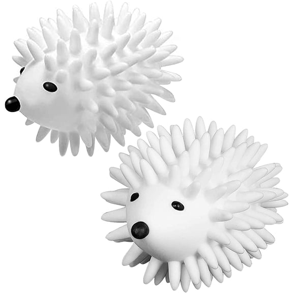2 Pcs Plastic Dryer Balls with Spikes Fabric Softener