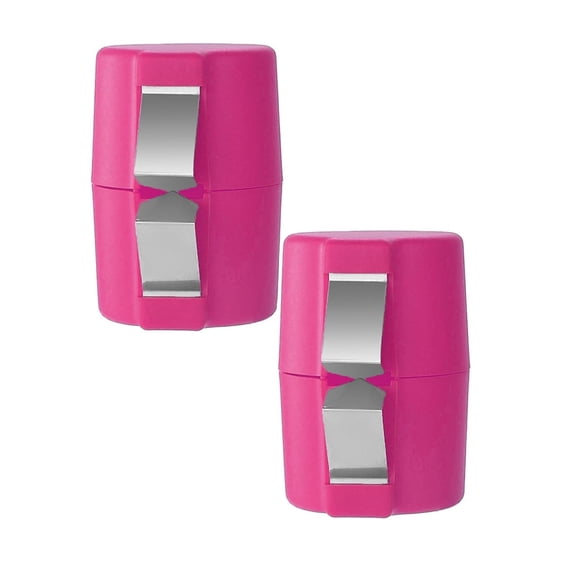 2 Pcs Plastic Egg Shell Opener, Egg Shell Cutter Egg Shell Separator for Raw Eggs Gadgets, Multifunctional Egg Cutter Egg Cracker Separator for Home Kitchen, 2.83x2.55 Inch, Pink