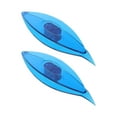 2 Pcs Plastic Tatting Shuttle Blue Tatting Shuttle Threading Tool