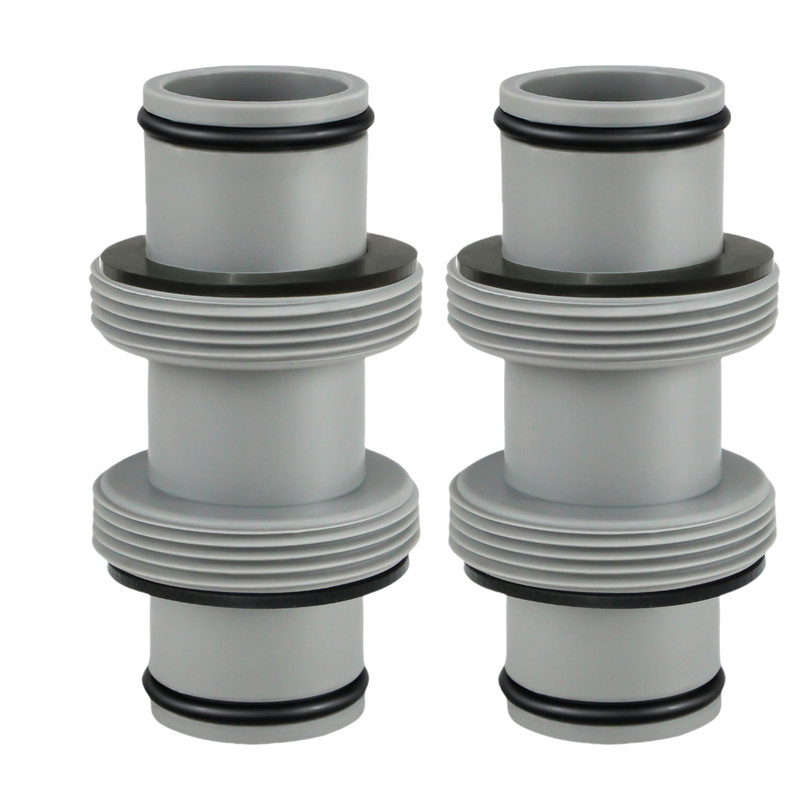 2 Pcs Pool Hose Adapters for Pumps & Saltwater System, Premium Pool
