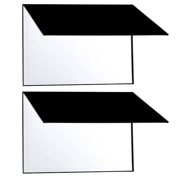 MERRYHAPY 2pcs Foldable Reflective Photography Reflector Paper for Outdoor Studio Lighting and Photo Shoot