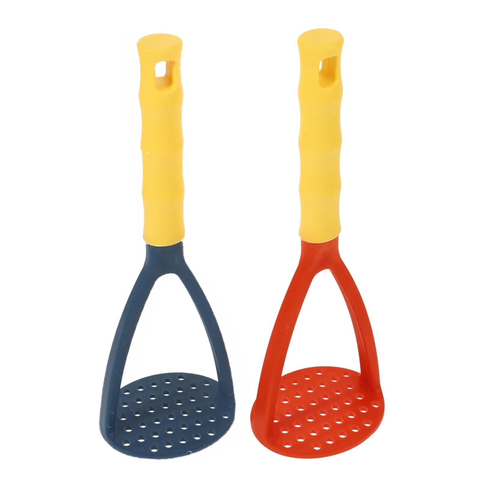 Alipis Stainless Steel Potato Masher - Wooden Handle Kitchen Tool For Mashing Avocado, Baby Food, Veggies
