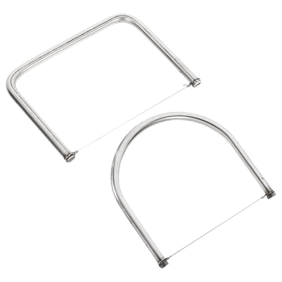 2 Pcs Pottery Clay Bow Cutting Tool Cutters DIY Ceramic Modeling Sculpting Tools Wire Student
