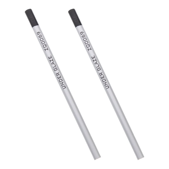 ADDHAT Underglaze Pencils Graphite Wood Precision Art Ceramic Projects 2Set 6.9In