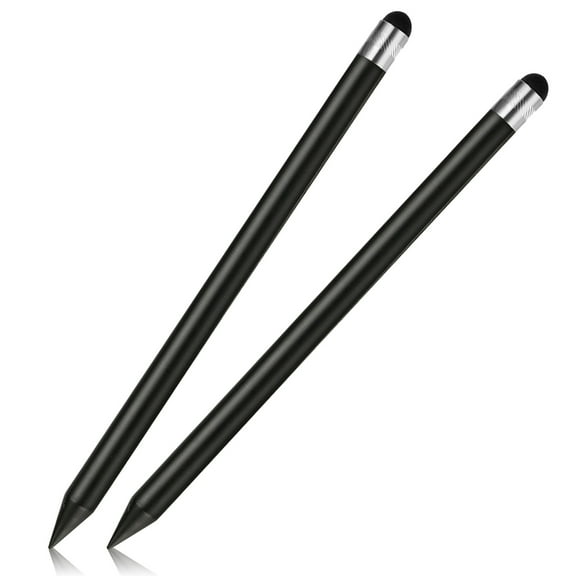 2 Pcs Precision Capacitive Stylus Touch Screen Pen Fit for iPhone Samsung iPad and other Phone Tablet Devices
