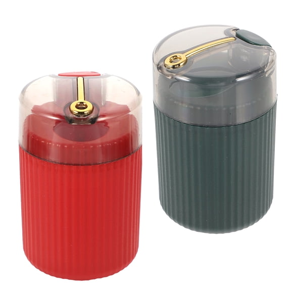 2-Pack Toothpick Box Set with Organizer - Household Toothpick Holder for Easy Storage and Convenient Access