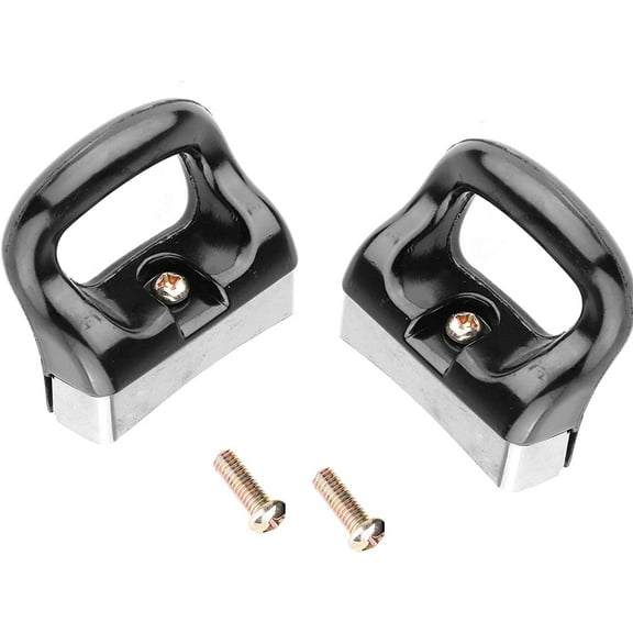 TuseyRxln 2 Pcs Pressure Cooker Handle Pressure Cooker Side Support Handle Replacement Black Bakelite Handles with Bakelite Handle for Pots