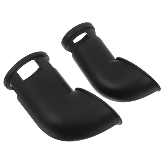 2 Pcs Pressure Cooker Steam Releaser Rotation Steam Diverter Black