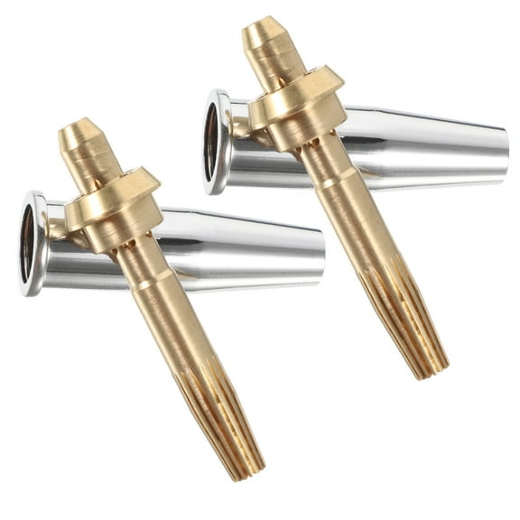 2 Pcs Propane Cutting Nozzle Torch Tip for Natural Gas Tips Heavy Duty Flashlight Jet Suction