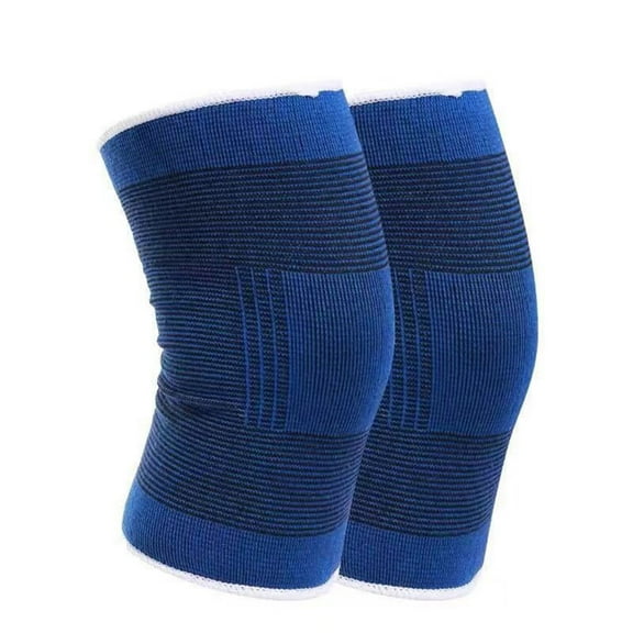2 Pcs Protective Knee Pads Adjustable Support Sleeves for Muscles Sports Stretchy Belt Guard Brace Compression Enhancement