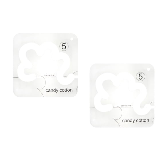 2 Pcs Quilting Templates Sewing Patch Ruler Patchwork