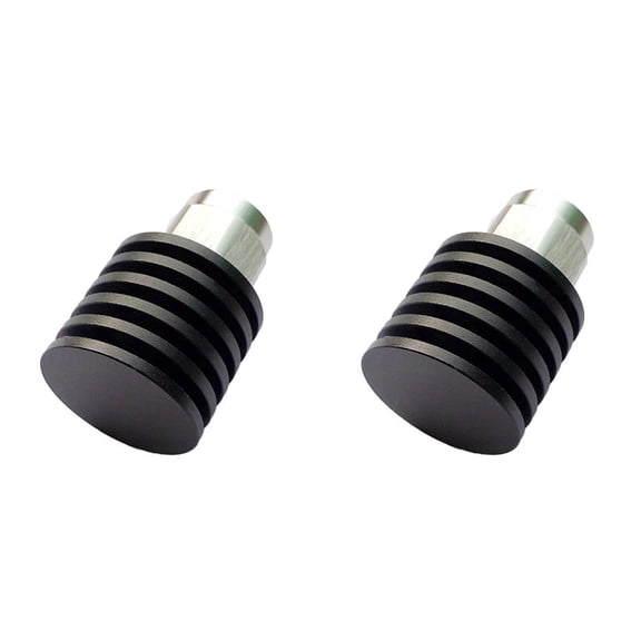 2 Pcs RF Coax 5W N Male Connector 50 Ohm DC-3GHz Dummy Load Plug