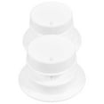 thumbnail image 1 of HOOWIFFY Rooftop Exhaust Vent Cap RV Sewer Vent Cover Cap White ABS 2Pcs, 1 of 1