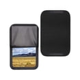 thumbnail image 1 of 2 Pcs RV Window Shade Cover 16x24.75 Inches - Black Sunshade Screen for Camper Travel Trailer Motorhome - UV Protection & Light Blocking - Easy Install with Velcro & Tape - Polyester Fabric - Flip Up, 1 of 7