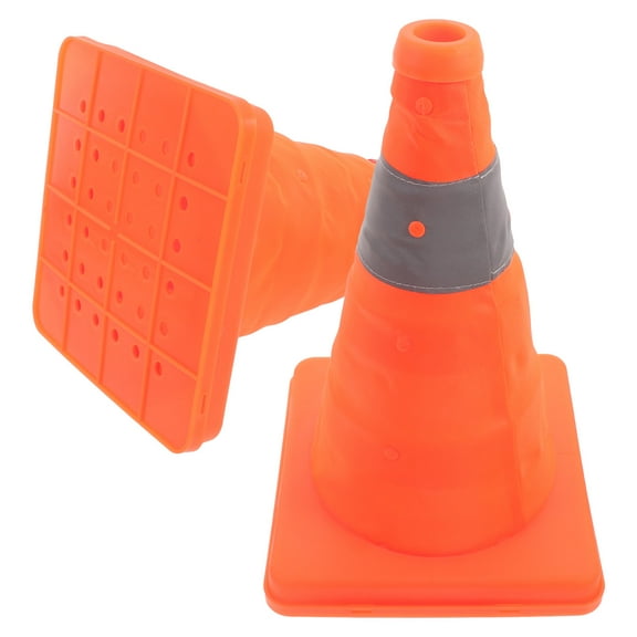 2 Pcs Raw Cones Stop Road Cone 30.00X19.00X19.00CM