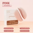 thumbnail image 1 of 2 Pcs Rechargeable Hand Warmer - 3.8 x 1.2 x 1.4in, 3 Heat Magnetic Detachable & Portable USB Heater for Outdoor & Camping(Pink), 1 of 5