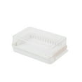 thumbnail image 1 of 2 Pcs Rectangular Cheese Storage Box Butter Container Designed For Cold Storage, 1 of 7