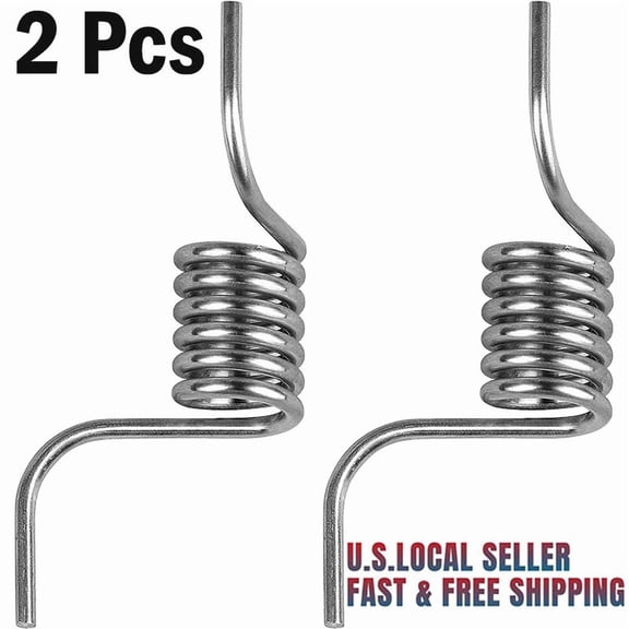 2 Pcs Refrigerator Door Springs Steel For Lg Kenmore Mhy62044106 Mhy62044104