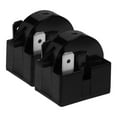 2 Pcs Refrigerator Starter Small Overload Protectors Compressor