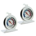 thumbnail image 1 of 2 Pcs Refrigerator Thermometer 20℃-20℃/-20℉-80℉ Fridge Analog Large Dial with Red Indicator, 1 of 7