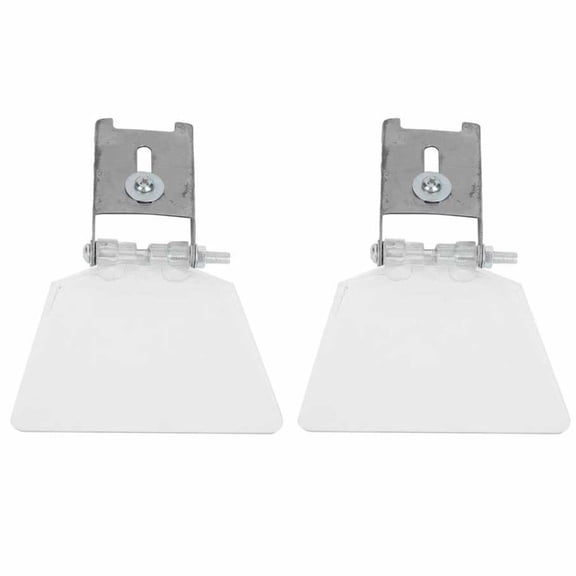 2 Pcs Replacement Guard Bench Grinder Eye Protection Safety Shields with Bracket