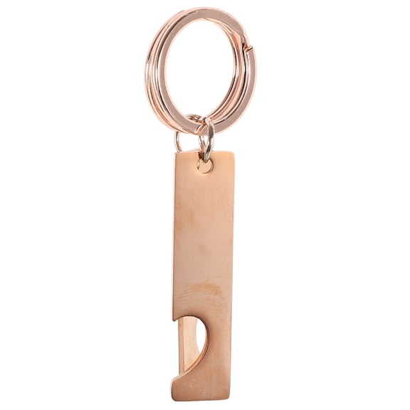 2-Pack Retractable Blank Keychain Set for Couples, Lightweight Key Holder, 7.5 x 2.5 x 0.5 cm, Ideal