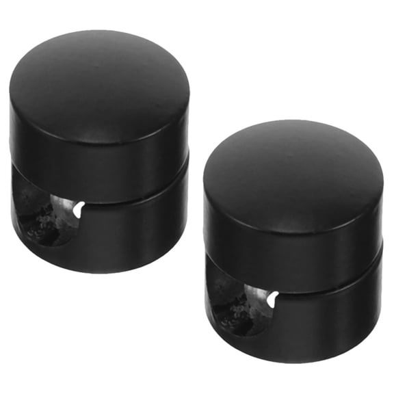 Raindrops Hooks for Ceiling Hanging Swag Hooks Black Ceiling Light Brackets 2Pcs 0.71X0.71X0.63in