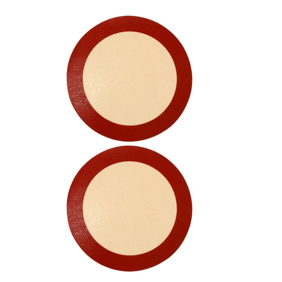 NIAIZEK Set of 2 Reusable Nonstick Silicone Baking Mats for Oven, Air Fryer, Easy to Clean and