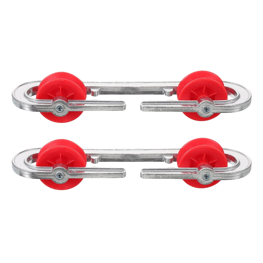 Red Rope Seperator 2-Pack Clothesline Separator Pulley Rope Spreader for Clotheslines ...